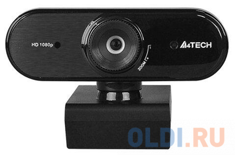 Камера Web A4Tech PK-935HL черный 2Mpix (1920x1080) USB2.0 с микрофоном камера web оклик ok c008fh 2mpix 1920x1080 usb2 0 с микрофоном