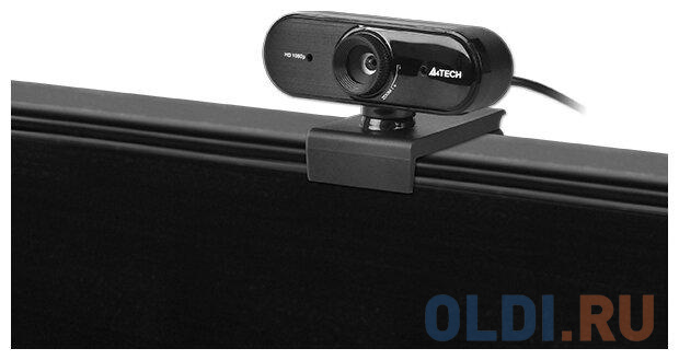 Камера Web A4Tech PK-935HL черный 2Mpix (1920x1080) USB2.0 с микрофоном фото