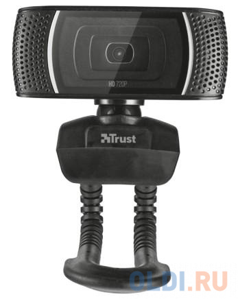 Trust Webcam Trino, MP, 1280x720, USB [18679], цвет черный, размер 1280 х 720