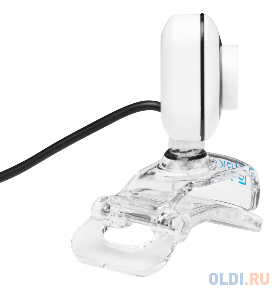 Камера Web Оклик OK-C8812 белый 0.3Mpix (640x480) USB2.0 с микрофоном фото