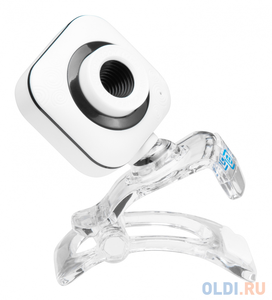 Камера Web Оклик OK-C8812 белый 0.3Mpix (640x480) USB2.0 с микрофоном фото