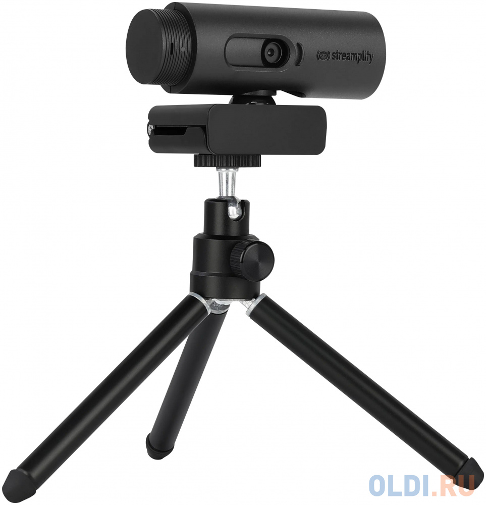Веб-камера Streamplify CAM,1080p, 60fps, цвет черный