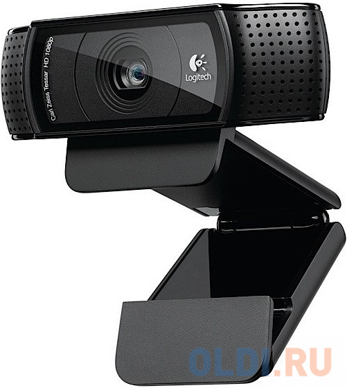 Веб-камера Logitech C920 HD Pro Webcam (Full HD 1080p/30fps, автофокус, угол обзора 78°, стереомикрофон, кабель 1.5м) (арт. 960-000998, M/N: VU0062) веб камера logitech c922 pro stream full hd 1080p 30fps 720p 60fps автофокус угол обзора 78° стереомикрофон лицензия xsplit на 3мес кабель 1 5м
