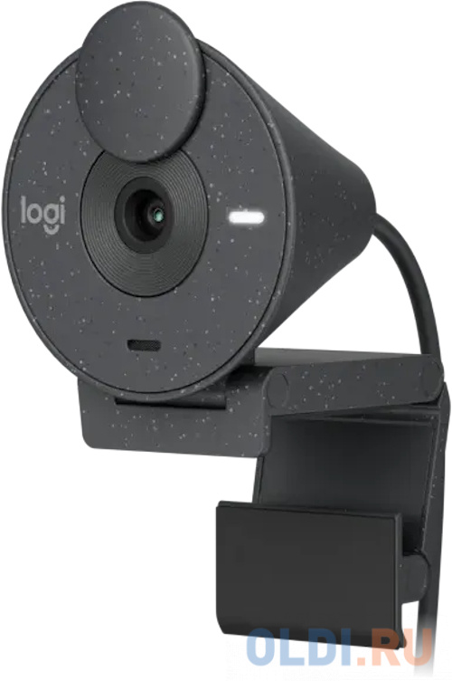 -/ Logitech Brio 300 Full HD webcam - GRAPHITE - USB