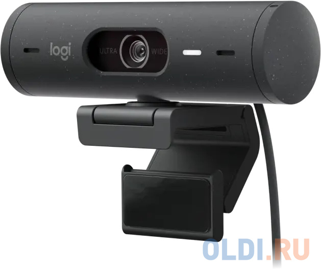 -/ Logitech BRIO 500 HD Webcam - GRAPHITE - USB