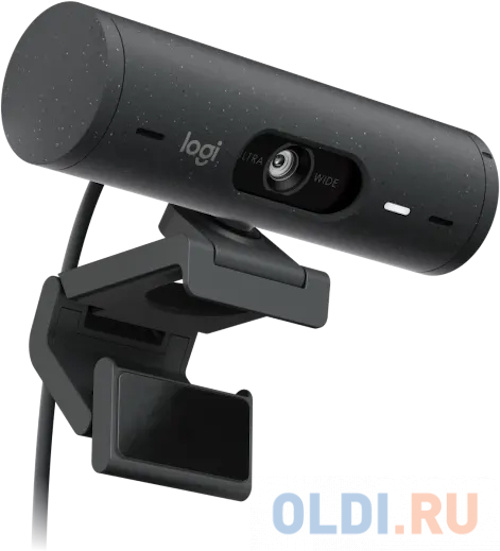 Веб-камера/ Logitech BRIO 500 HD Webcam - GRAPHITE - USB 960-001422 - фото 4