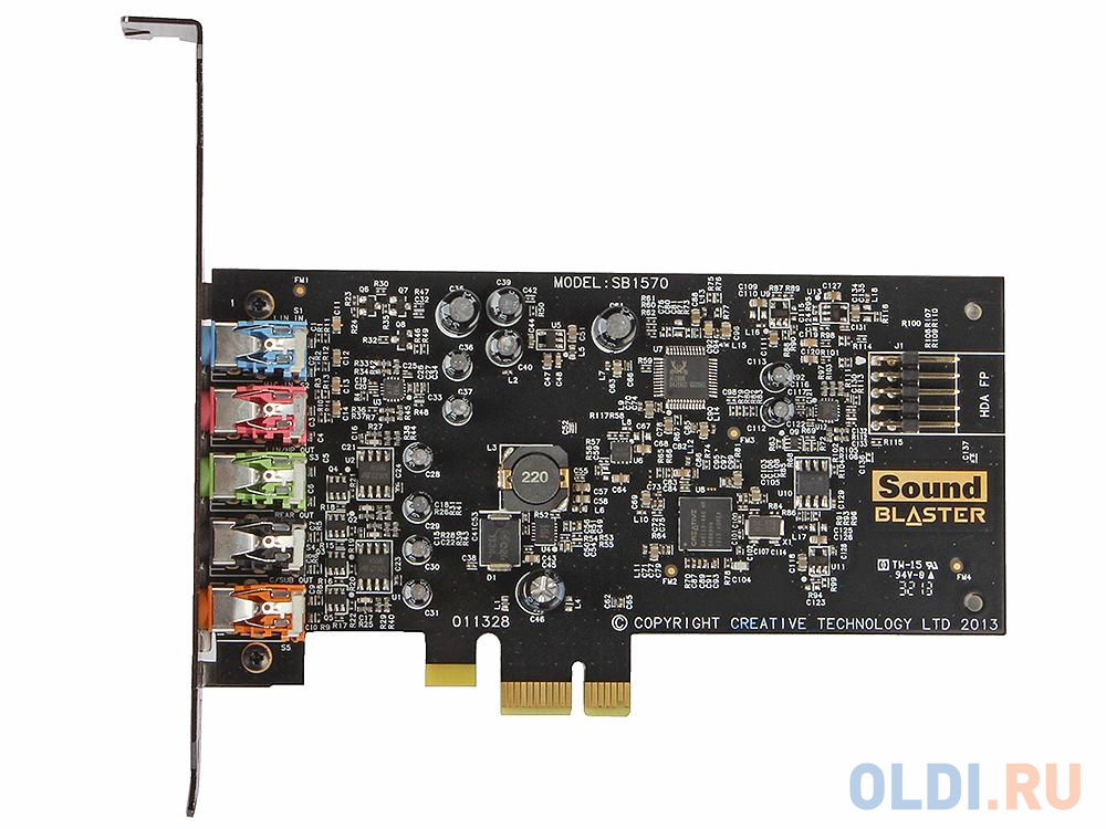 Звуковая карта S.B.Creative AUDIGY FX (SB1570) PCI-eX Retail от OLDI