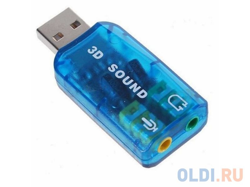 Звуковая карта внешняя USB C-media CMi108 ASIA USB 6C V Retail внешняя звуковая карта звуковая карта usb 2 0 usb аудио адаптер