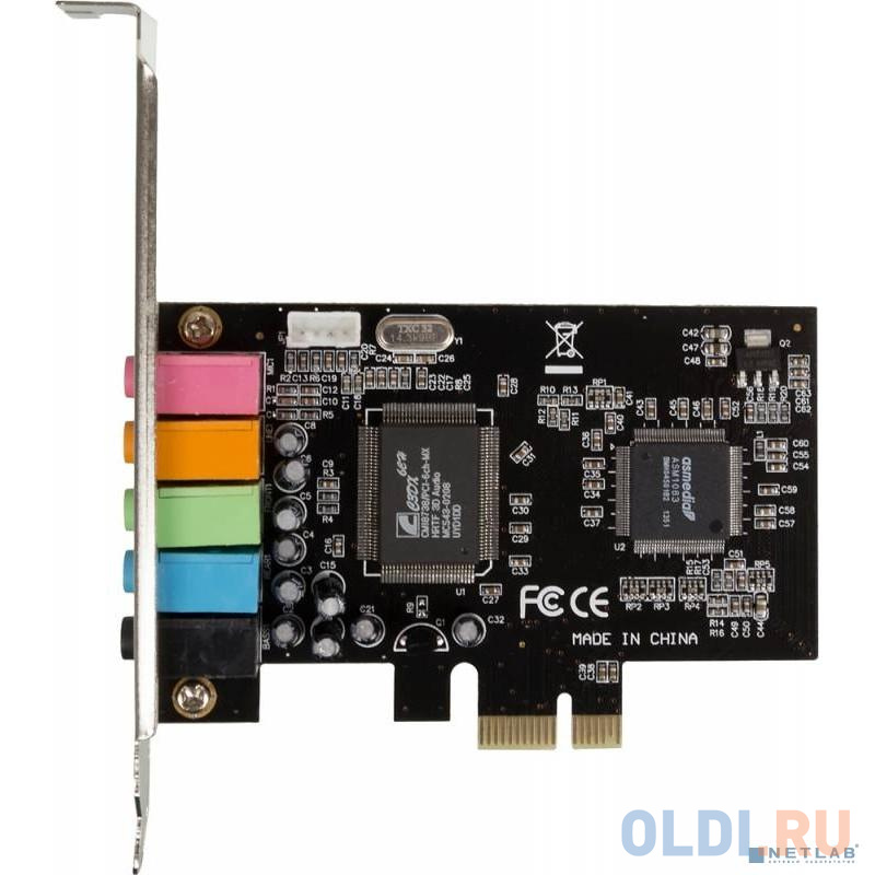 Звуковая карта PCI-E C-media CMI8738(6С) PCI-E (LX, SX) 5.1 bulk от OLDI