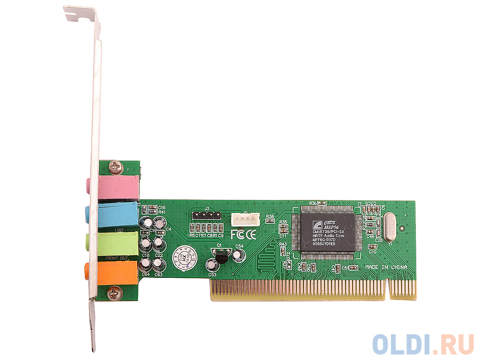 Звуковая карта PCI C-media 8738 4channel CMI8738-SX4C OEM от OLDI