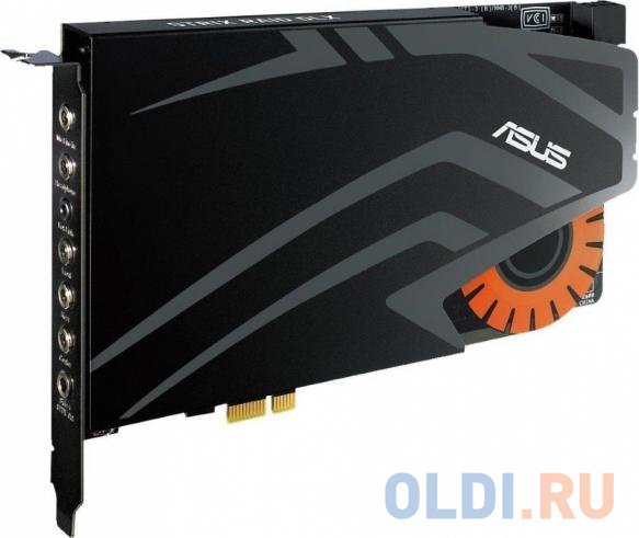 Звуковая карта Asus PCI-E Strix Raid DLX (C-Media 6632AX) 7.1 Ret от OLDI