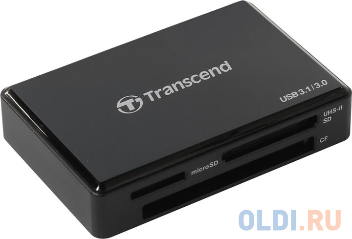 Transcend USB 3.1/3.0 All-in-1 UHS-II Multi Card Reader TS-RDF9K2 - фото 2