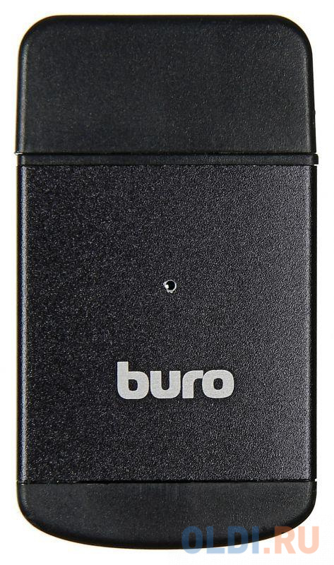 Устройство чтения карт памяти USB2.0 Buro BU-CR-3103 черный от OLDI