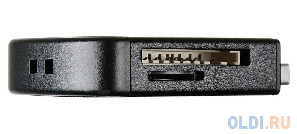 Устройство чтения карт памяти USB2.0 Buro BU-CR-3103 черный - фото 4