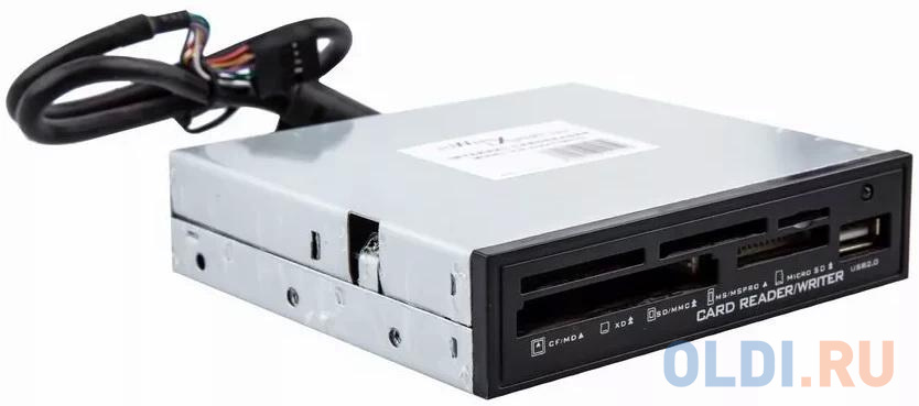 Внутренний card reader 3,5 дюйма Power Expert  CR-AU6477METB от OLDI