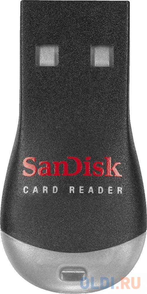 

Картридер внешний USB 2.0 SanDisk черный SDDR-121-G35
