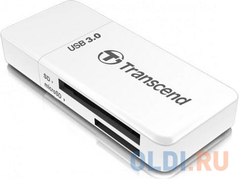 

Картридер внешний Transcend TS-RDF5W USB3.0 SDHC/SDXC/microSDHC/microSDXC белый