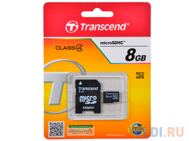 Карта transcend 8 gb
