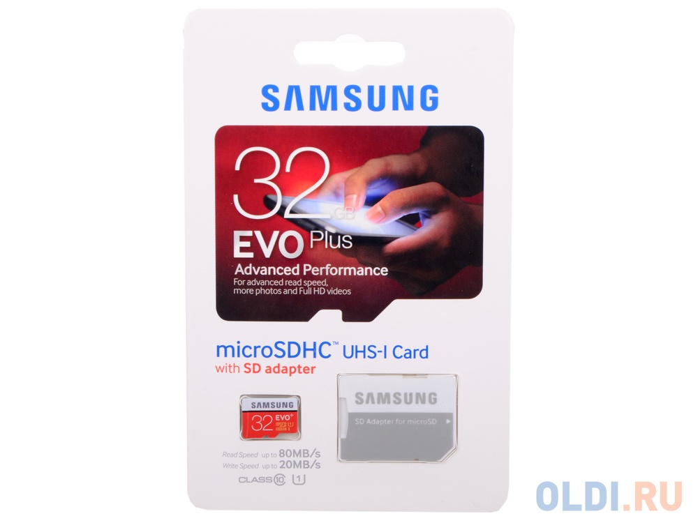 Карта памяти microsd samsung 32gb evo plus mb mc32ga ru пойдет ли видеорегистратор