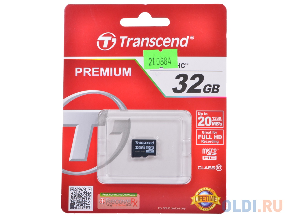 Карта памяти microsdhc 32gb class 10