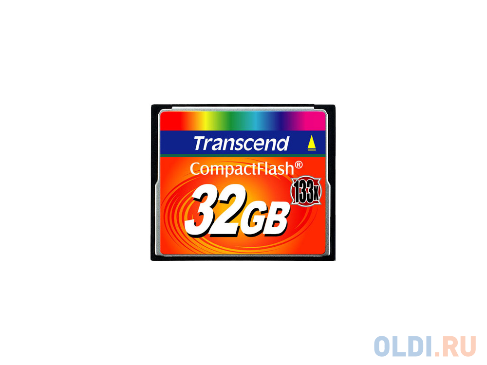 Карта памяти Compact Flash 32GB Transcend Premium, 1066x (TS32GCF1000) карта памяти transcend 32gb compact flash 800x ts32gcf800