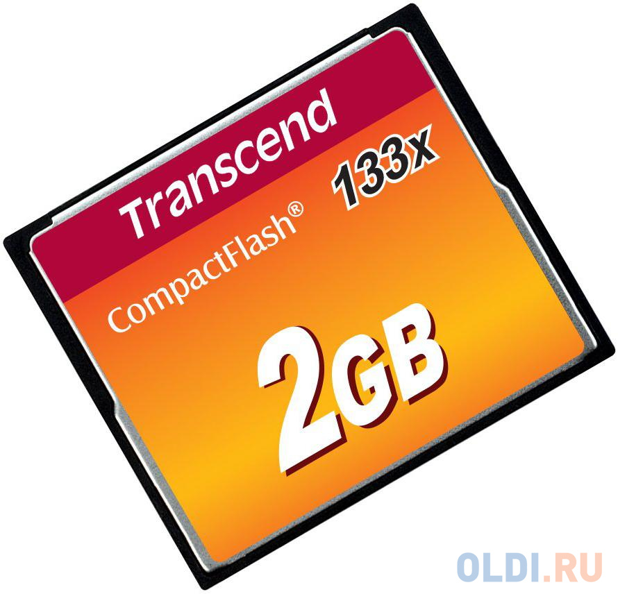 Карта памяти Compact Flash Card 2GB Transcend 133x TS2GCF133 - фото 4