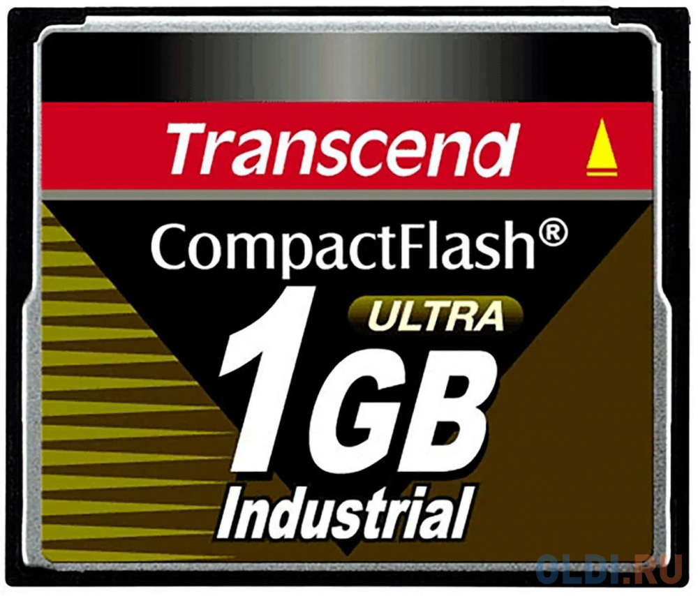 Промышленная карта памяти CompactFlash Transcend 100I, 1 Гб SLC, темп. режим от -40? до +85? TS1GCF100I - фото 1