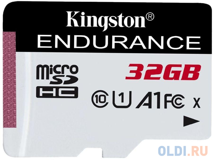Флеш карта microSDHC 32Gb Class10 Kingston SDCE/32GB High Endurance w/o adapter карта памяти microsdhc 64gb kingston sdce 64gb