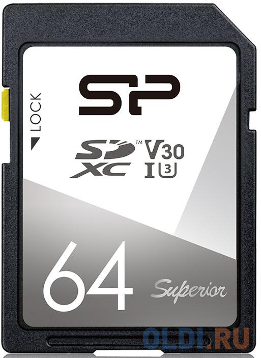 Карта памяти SD 64Gb Silicon Power SP064GBSDXCV3V10 organic people прокладки ежедневные girl power ultra maxi