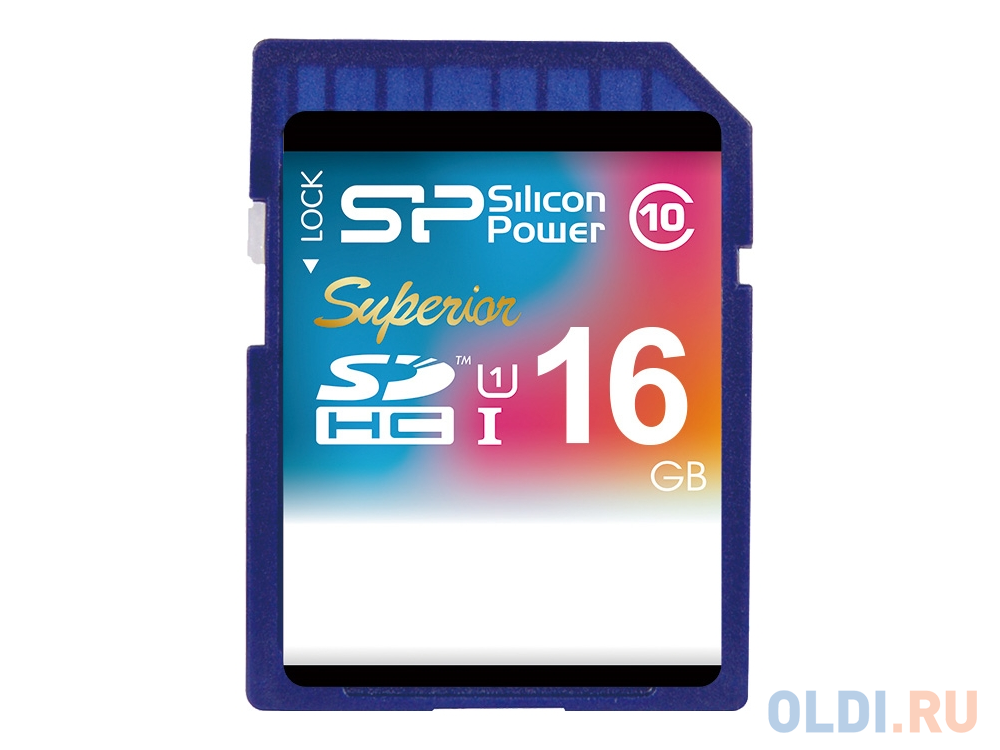 Карта памяти SDHC 16GB Class 10 Silicon Power SP016GBSDHCU1V10