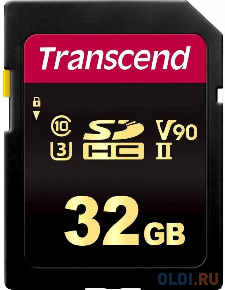 Флеш карта SD 32GB Transcend SDHC Class 10 UHS-II U3, MLC TS32GSDC700S флеш карта microsdhc 32gb class10 transcend ts32gusd300s w o adapter