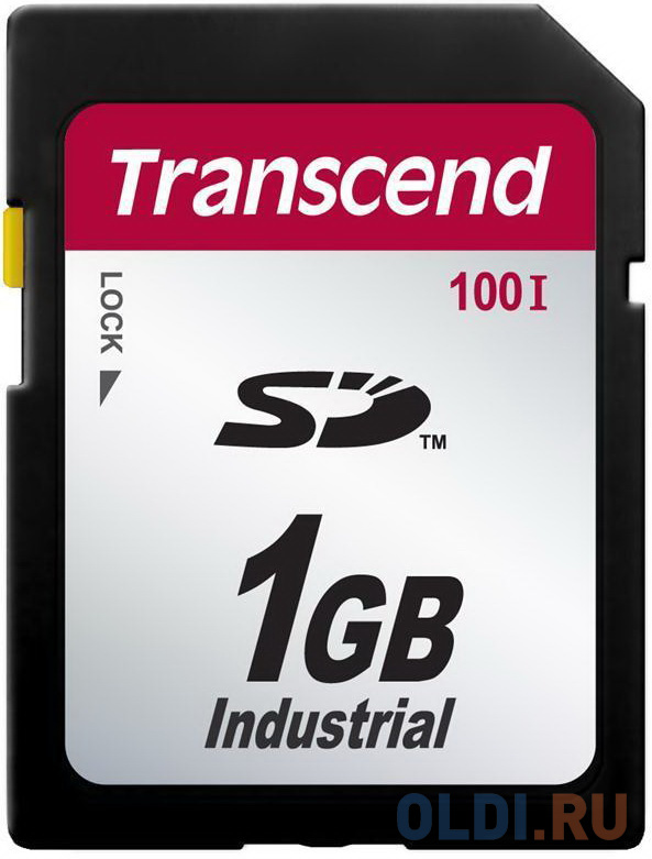 

Промышленная карта памяти SD Transcend 100I, 1 Гб SLC, темп. режим от -40 до +85