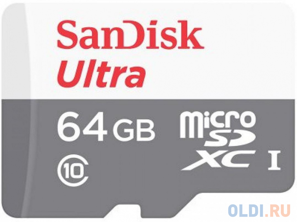 Флеш карта microSDHC 64Gb Class10 Sandisk SDSQUNR-064G-GN3MN Ultra Light w/o adapter флеш карта microsdhc 32gb class10 transcend ts32gusd300s w o adapter