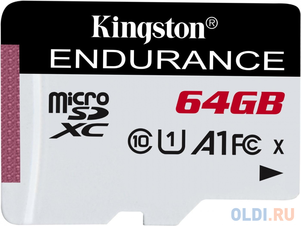 Карта памяти microSDHC 64Gb Kingston SDCE/64GB карта памяти kingston 8gb microsdhc