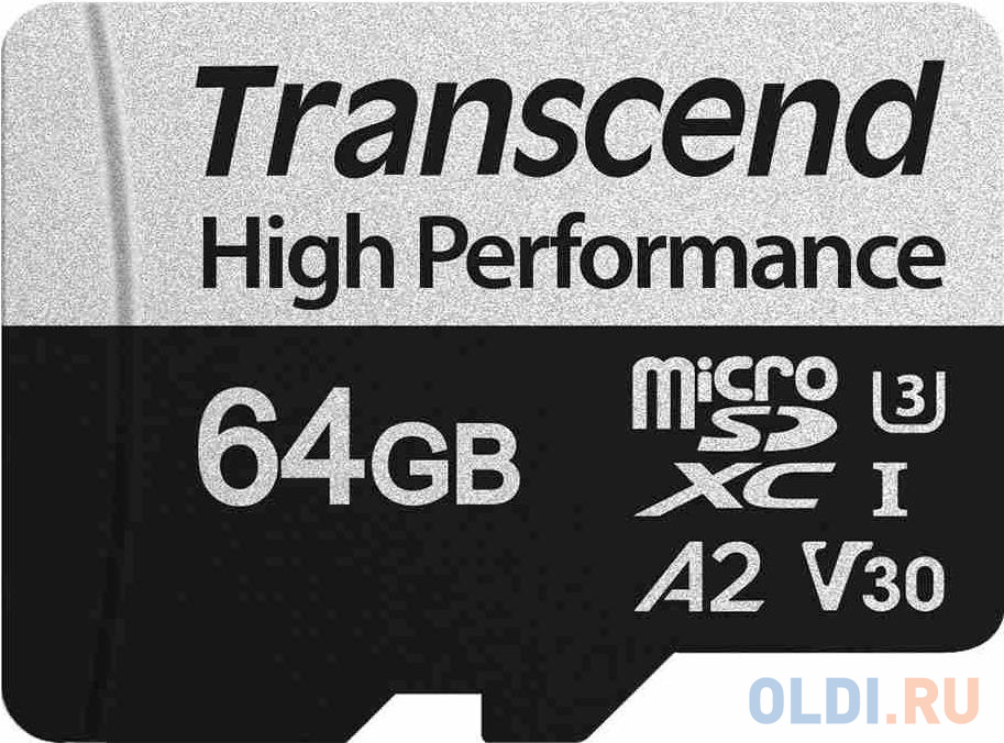 

Карта памяти SD XC 64Gb Transcend High Performance 330S TS64GSDC330S