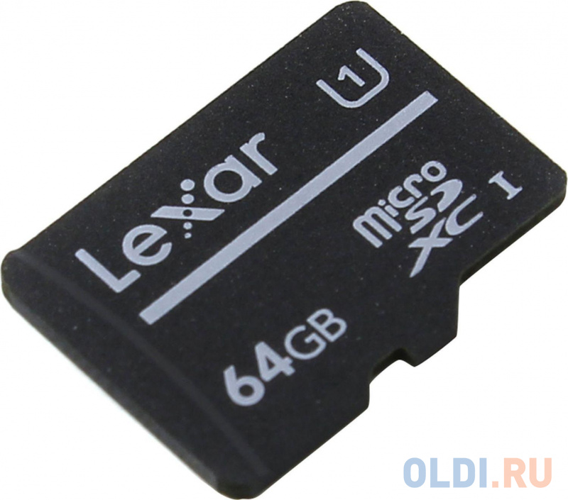 

LEXAR 64GB High-Performance C10 microSDHC UHS-I, up to 80MB/s read