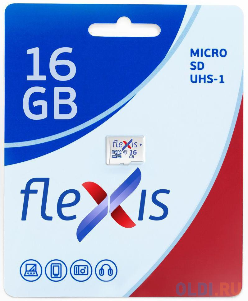   microSDHC 16Gb Flexis FMSD016GU1
