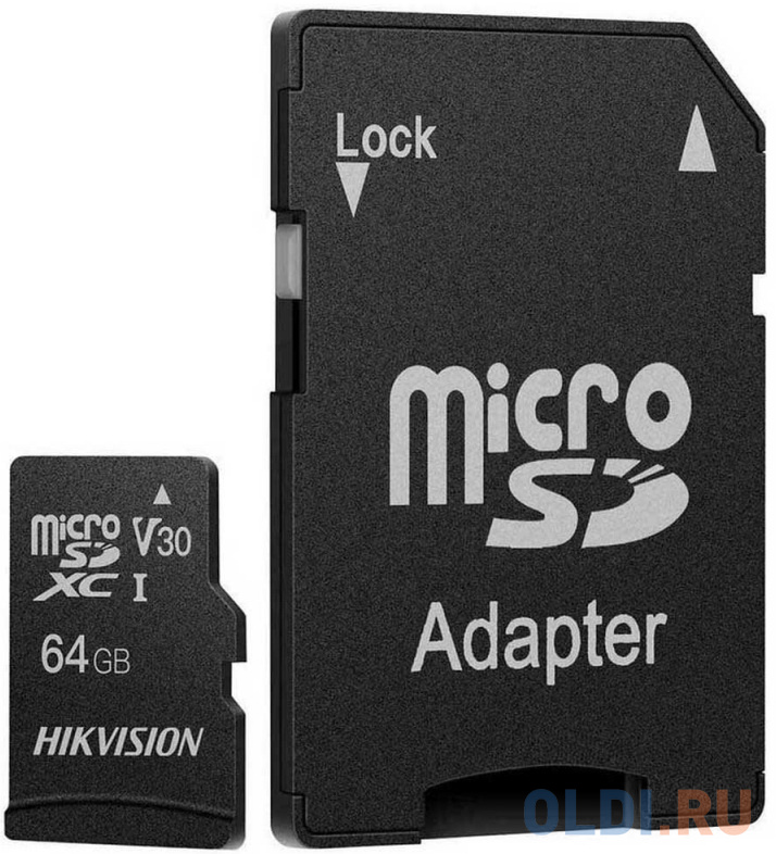 Карта памяти microSDHC 64Gb Hikvision HS-TF-C1(STD) фото