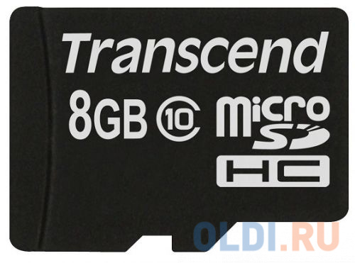 

8GB Карта памяти MicroSDHC Class 10 MLC Industrial Transcend