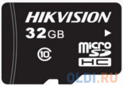 

32GB Карта памяти MicroSDHC Hikvision P1 д/видеонаблюдения Class 10 UHS-I V10 eTLC 3000 циклов