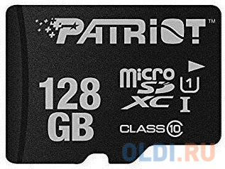 

Флеш карта microSDHC 128GB Class10 Patriot (PSF128GMCSDXC10) LX MICRO SDHC with adaptor