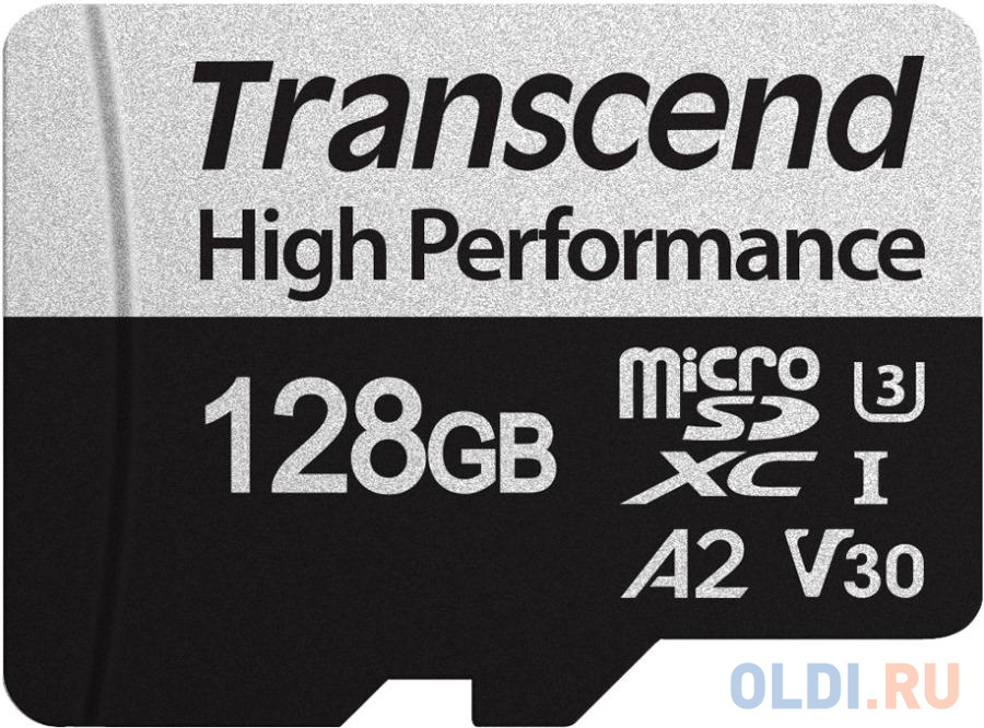 Флеш-накопитель Transcend Карта памяти Transcend 128GB UHS-I U3 A2 microSD microSD w/ adapter карта памяти compact flash card 128gb transcend 1000x ts128gcf1000