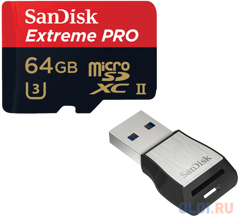 Карта памяти sandisk sdxc 64gb