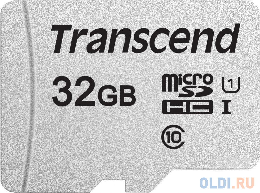 Флеш карта microSDHC 32Gb Class10 Transcend TS32GUSD300S w/o adapter