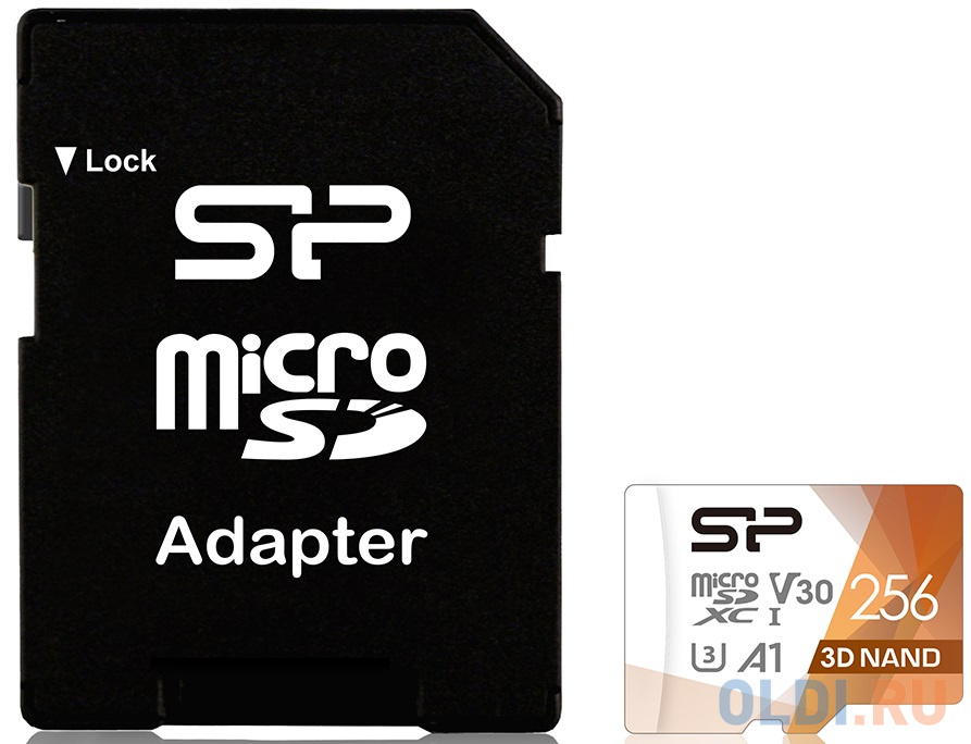 Флеш карта microSD 256GB Silicon Power Superior Pro A1 microSDXC Class 10 UHS-I U3 Colorful 100/80 Mb/s (SD адаптер) SP256GBSTXDU3V20AB фото