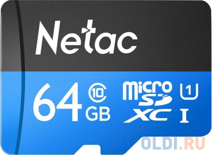 Карта памяти microSDHC 64Gb Netac P500 фото