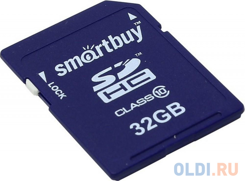 

Карта памяти SDHC 32GB Class 10 SmartBuy SB32GBSDHCCL10