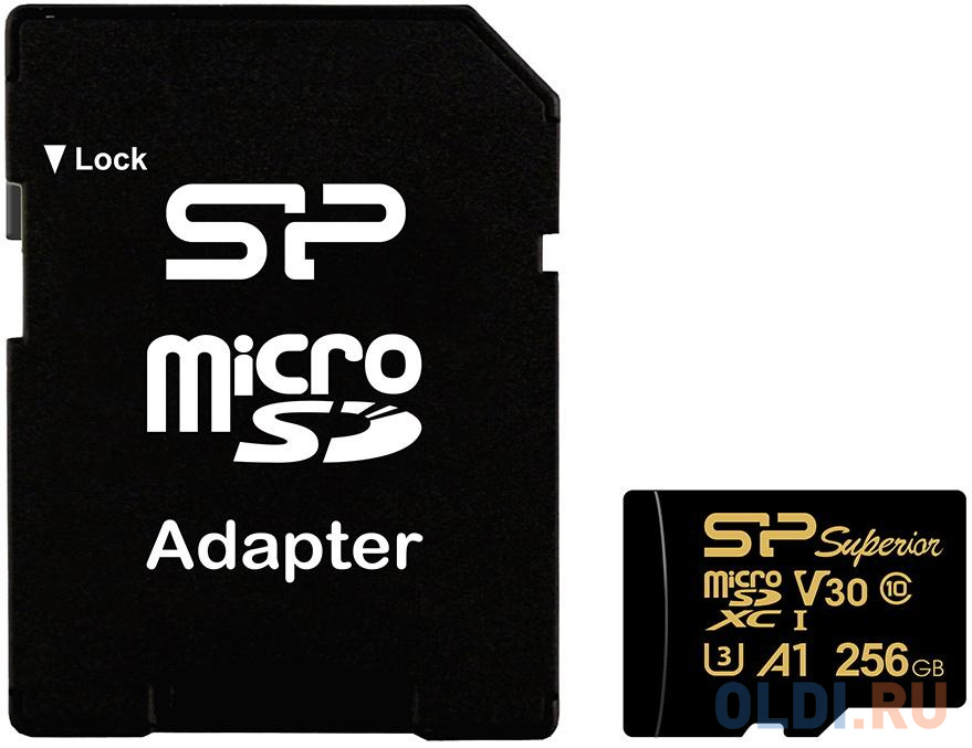 Карта памяти microSDXC 256Gb Silicon Power SP256GBSTXDV3V1GSP карта памяти microsdxc 256gb netac p500