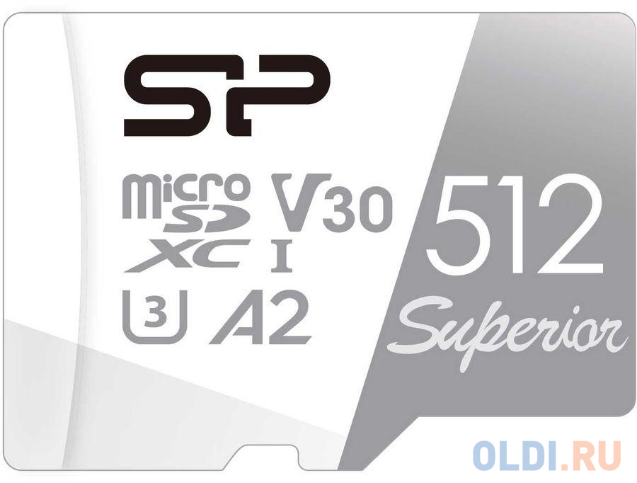 Карта памяти microSDXC 512Gb Silicon Power SP512GBSTXDA2V20SP карта памяти microsdxc 512gb sandisk sdsqxcd 512g gn6ma