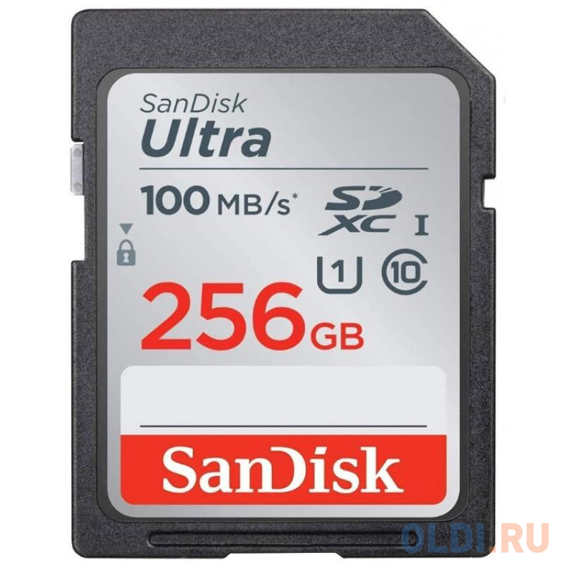 Флеш карта SDHC 256Gb Class10 Sandisk SDSDUNR-256G-GN3IN Ultra